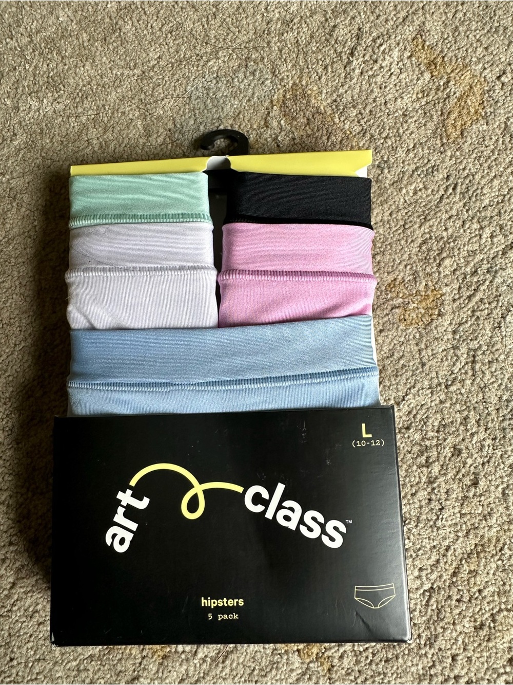 art class Kids Hipsters 5-Pack in Mint, Black, White, Pink, and Light Blue